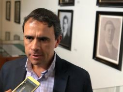 El representante de la ONU-DH se reunió con los presidentes de las comisiones que analizan las iniciativas. EL INFORMADOR / R. Rivas