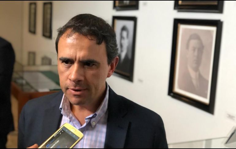 El representante de la ONU-DH se reunió con los presidentes de las comisiones que analizan las iniciativas. EL INFORMADOR / R. Rivas