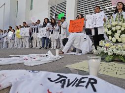 El día de ayer martes, estudiantes salieron a las calles para protestar por el asesinato de sus tres compañeros y el chófer de Uber. EFE / ARCHIVO