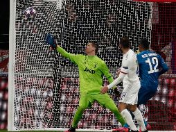 Lucas Tousart dio la anotación del triunfo para los locales. EFE / G. Horcajuelo