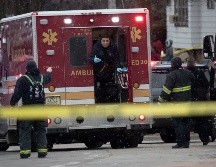 Policías implementan un operativo en el área de Miller Valley, donde se encuentra la planta. AP/M. Hoffmann-Milwaukee Journal-Sentinel