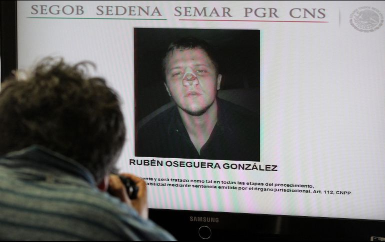 Rubén Oseguera fue arrestado en 2015 y pasó varios años luchando contra su extradición. EFE/ARCHIVO