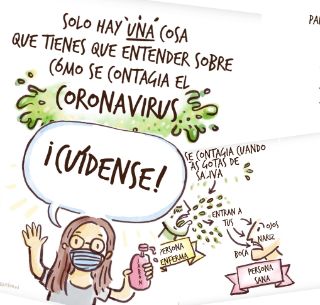 Crean Comic Para Difundir Recomendaciones Contra El Coronavirus