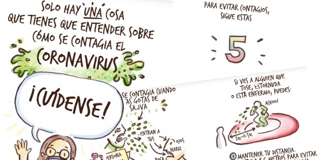 Crean Comic Para Difundir Recomendaciones Contra El Coronavirus