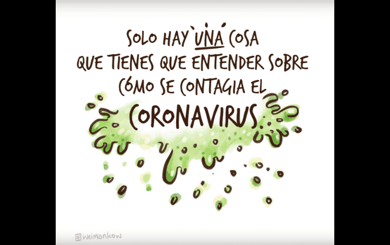 Crean cómic para difundir recomendaciones contra el coronavirus