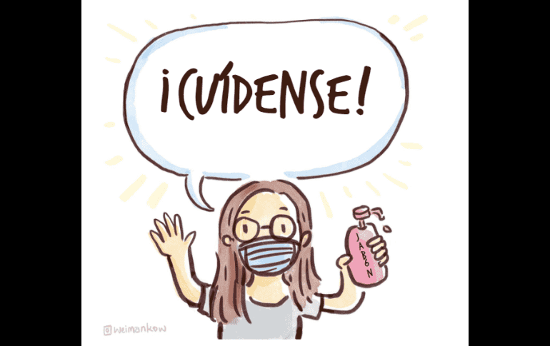 Crean cómic para difundir recomendaciones contra el coronavirus