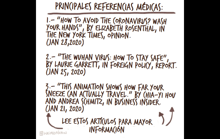 Crean cómic para difundir recomendaciones contra el coronavirus