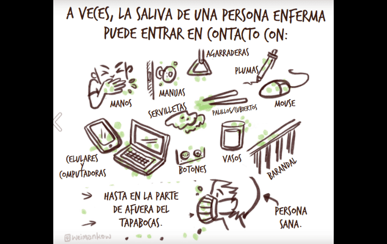 Crean cómic para difundir recomendaciones contra el coronavirus