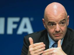 Gianni Infantino. El presidente de la FIFA tiene objetivos claros de trabajo al frente del organismo. AP