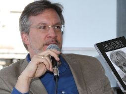 John Ackerman, catedrático de la UNAM es abierto promotor de la Cuarta Transformación. NTX / ARCHIIVO