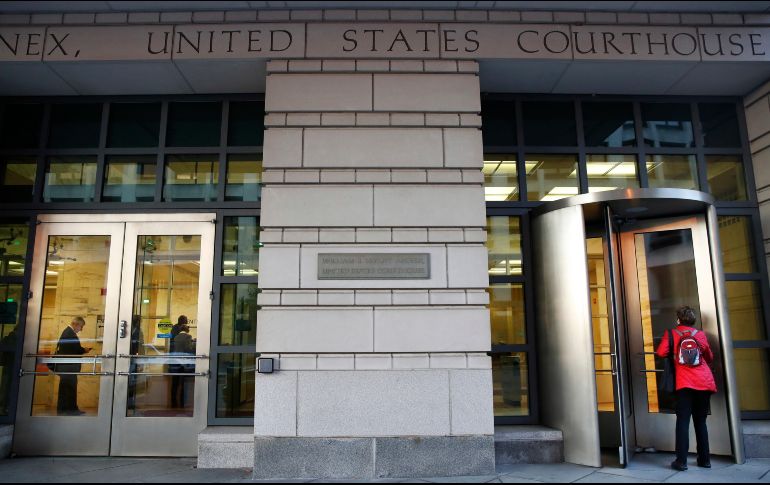 Jessica Johanna Oseguera González enfrenta cargos en una corte federal en la capital estadounidense. AP/ARCHIVO