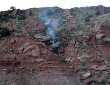 El helicóptero realizaba un vuelo entre las bases de combate y mantenimiento de los municipios de Melgar y Madrid poco antes de accidentarse. AP/ARCHIVO