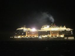 Autoridades del navío expresaron su deseo de permanecer en Cozumel hasta el viernes, a la espera de los resultados de los análisis. EFE/H. Castillo