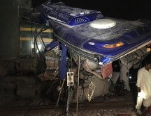 Los accidentes de tren son frecuentes en Pakistán, donde el mantenimiento de vías es deficiente. AFP