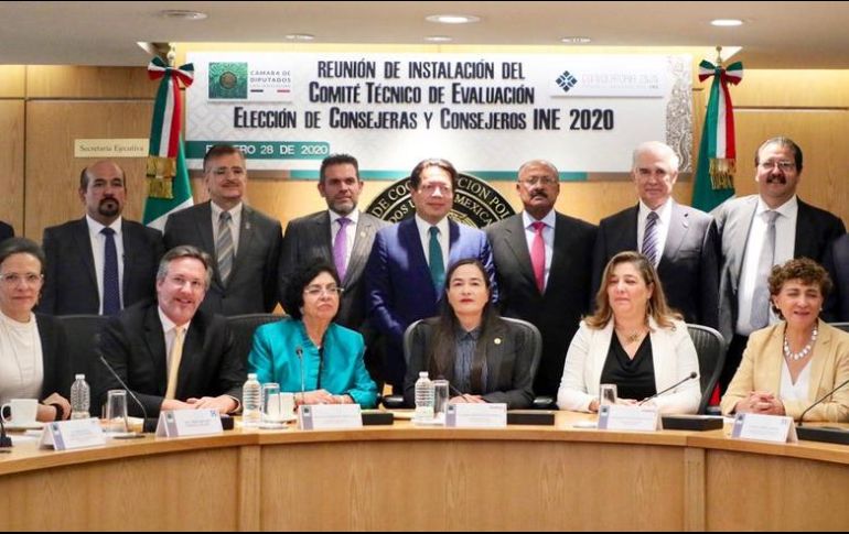 La decisión de aceptar al jurista se dio con el rechazo de la oposición, pues PAN, PRD y Movimiento Ciudadano -el PRI se ausentó-rechazaron al académico de la UNAM. TWITTER / @mario_delgado