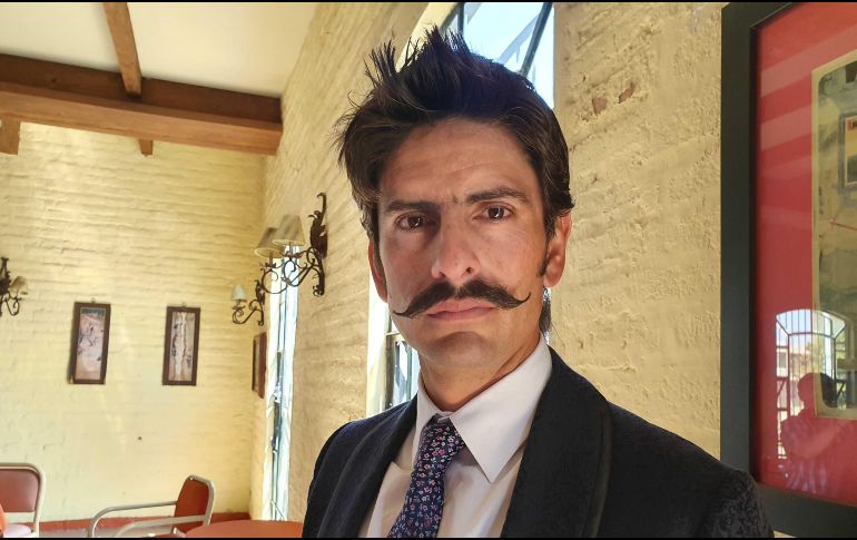 Ya en Guadalajara el amante de la charrería y la tauromaquia se dijo fascinado por darlo todo en el coso tapatío, para de esta forma sellar una tarde inolvidable. EL INFORMADOR / D. Reos