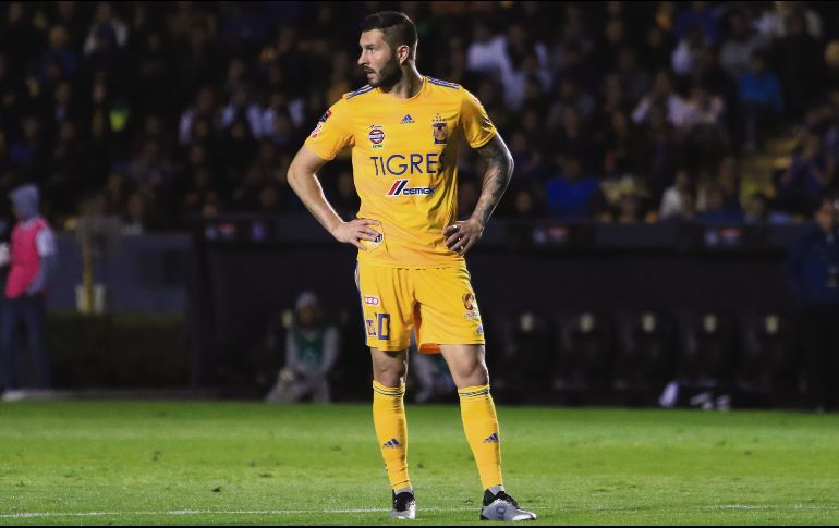 André-Pierre Gignac es el referente en el ataque de los Tigres. IMAGO7