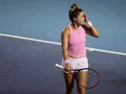 Renata Zarazúa es la primera mexicana en disputar una semifinal en el torneo de Acapulco. AP/R. Blackwell