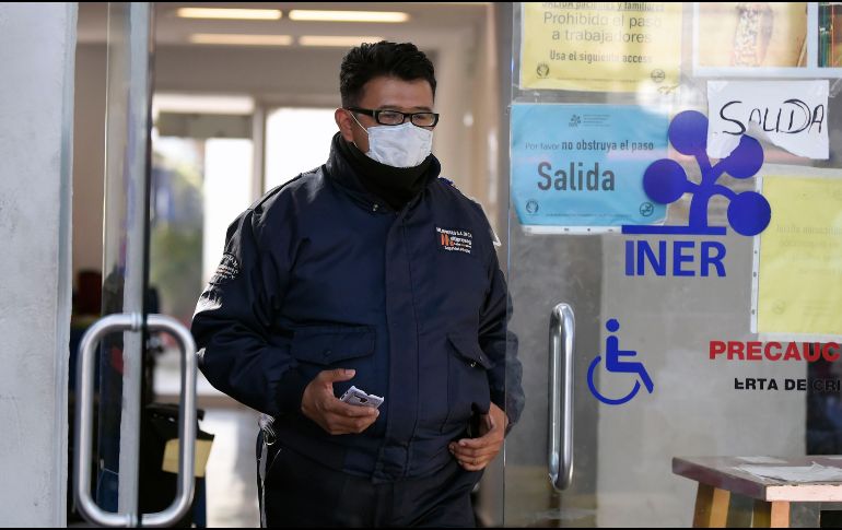La Secretaría de Salud informó ayer que en México hay ya tres casos confirmados de coronavirus Covid-19. AFP / A. Estrella
