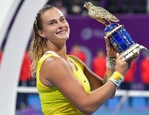 Sabalenka sorprendió a Kvitova, que se presentaba como favorita tras haber superado en semifinales a la número uno mundial, la australiana Ashleigh Barty. EFE / N. Thekkayil