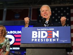 Según NBC News, Biden recibió el 60 % de los votos de los demócratas afroamericanos que acudieron a votar en Carolina del Sur. AFP/S. Platt