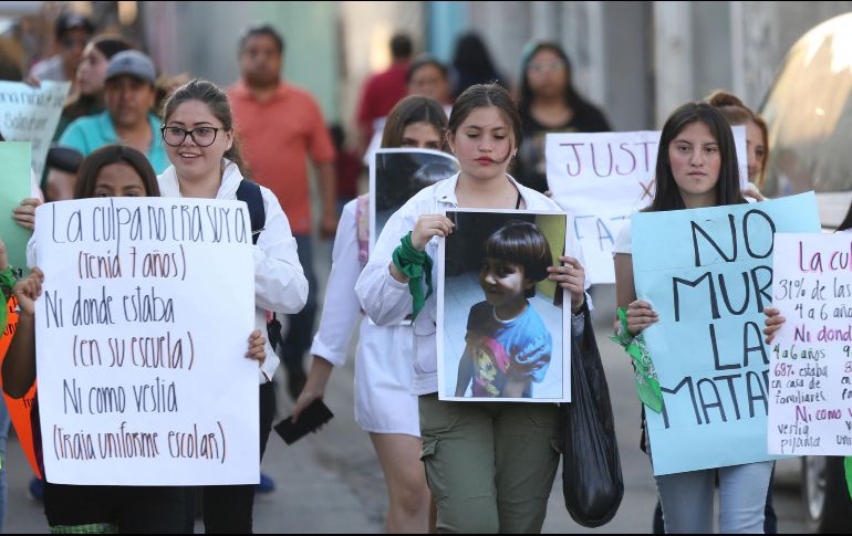 El asesinato de Fátima, de 7 años, provocó conmoción y protestas en México. AP/ARCHIVO