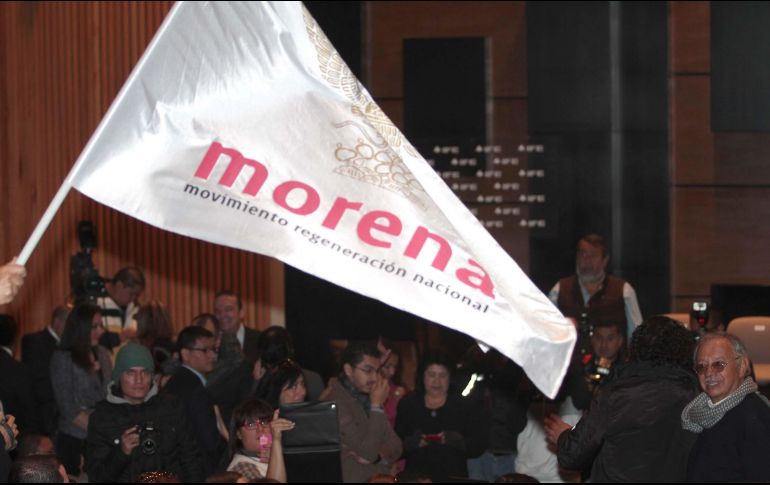 Este mes, Morena contó con un depósito de 344.4 millones de pesos debido al reembolso de los recursos. NTX/ARCHIVO