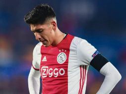 Pocos minutos. El mexicano no ha podido consolidarse como titular en el equipo holandés. ESPECIAL