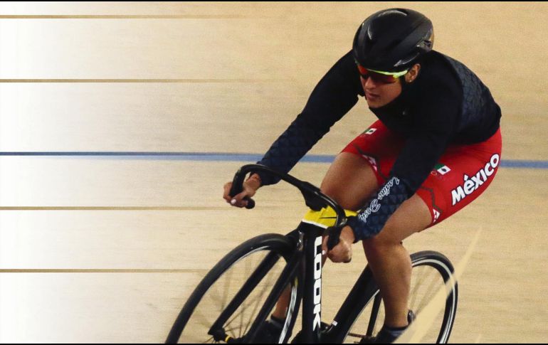 Otro logro más. Recientemente Jessica Salazar consiguió la plata en el Campeonato Mundial de Ciclismo de Pista. EL INFORMADOR / F. Atilano