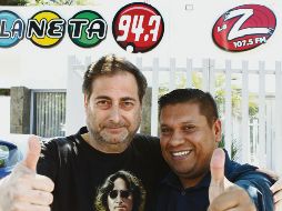 Alianza. Paulo Ibarra  (director de Planeta) y Marco Murillo (director de La Z). EL INFORMADOR• A. Camacho