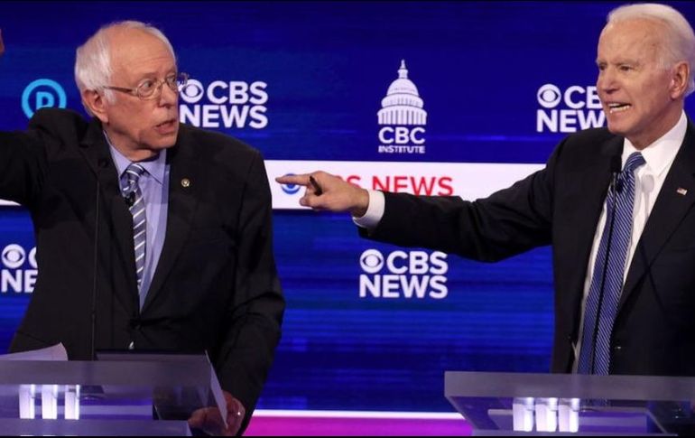 Bernie Sanders y Joe Biden parten como principales favoritos para ser el nominado demócrata. GETTY IMAGES