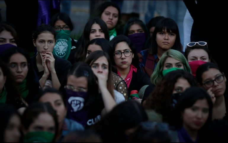 PARITÉ estima la participación de 36 millones de mujeres en el paro nacional de este próximo lunes 9 de marzo. EL INFORMADOR / ARCHIVO