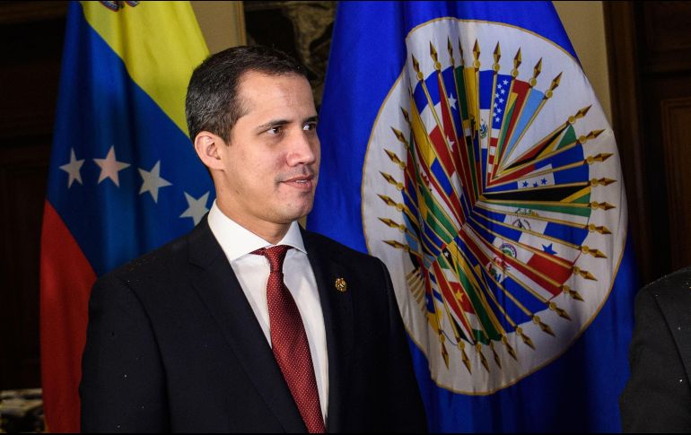 Pompeo reitera el apoyo de Estados Unidos a Guaidó, aunque reconoce que hace falta más trabajo. AFP/ARCHIVO