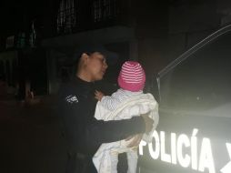 El niño posiblemente será llevado a Ciudad Niñez para su atención. ESPECIAL / Policía de Tlaquepaque