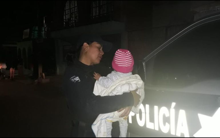 El niño posiblemente será llevado a Ciudad Niñez para su atención. ESPECIAL / Policía de Tlaquepaque
