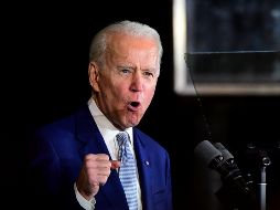 Joe Biden toma ahora el liderato de la carrera demócrata a la Casa Blanca. AFP/ARCHIVO