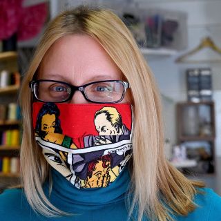 Fotogalería: ante coronavirus, croata diseña divertidos cubrebocas