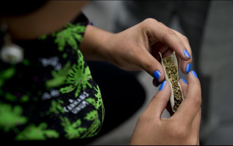 El dictamen suprime los artículos de la Ley General de Salud que prohíben el consumo lúdico de la mariguana. AFP/ARCHIVO