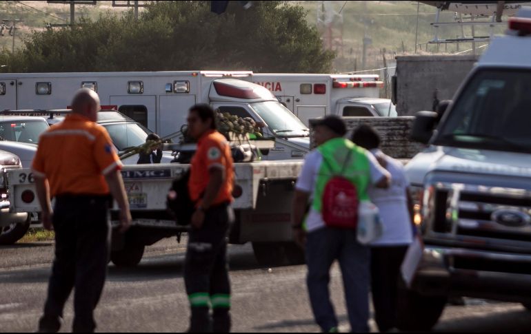 Detallan que al menos 41 viajeros fueron trasladados a un hospital cercano para su atención. EL INFORMADOR/ARCHIVO