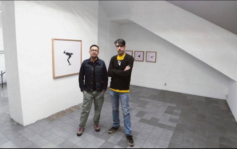 Al frente. Ricardo Guzmán, director del proyecto (a la izquierda) y Rodrigo Almanza, en difusión y estrategias de mercado. CORTESÍA