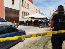 Los hechos ocurrieron en un negocio sobre la calle Reforma, cerca de donde velaban a una vecina, detrás del templo de Nuestra Señor del Rosario. EL INFORMADOR /