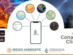 La aplicación podrá ser descargada de manera gratuita en sistemas operativos iOS y Android. ESPECIAL/CONAGUA
