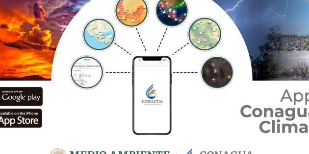 La Conagua presenta nueva app para conocer el clima