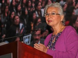 Como parte de las acciones, la dependencia a cargo de Olga Sánchez Cordero elaboró 64 documentos de análisis de la situación legal del feminicidio por estado. NTX/S. Gil