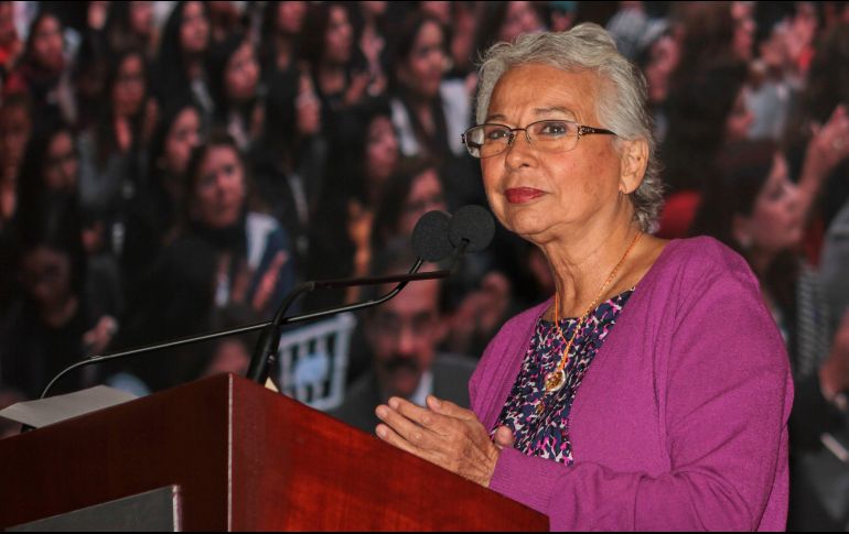 Como parte de las acciones, la dependencia a cargo de Olga Sánchez Cordero elaboró 64 documentos de análisis de la situación legal del feminicidio por estado. NTX/S. Gil