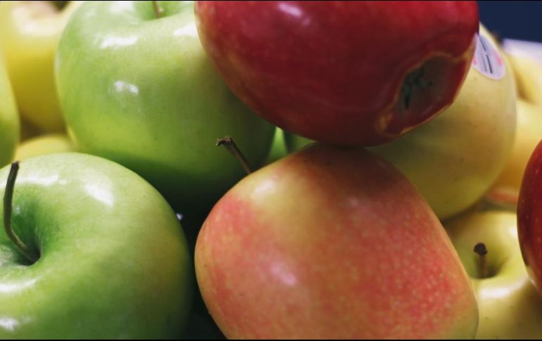Multicolores. Las manzanas, parte integral de nuestra dieta.