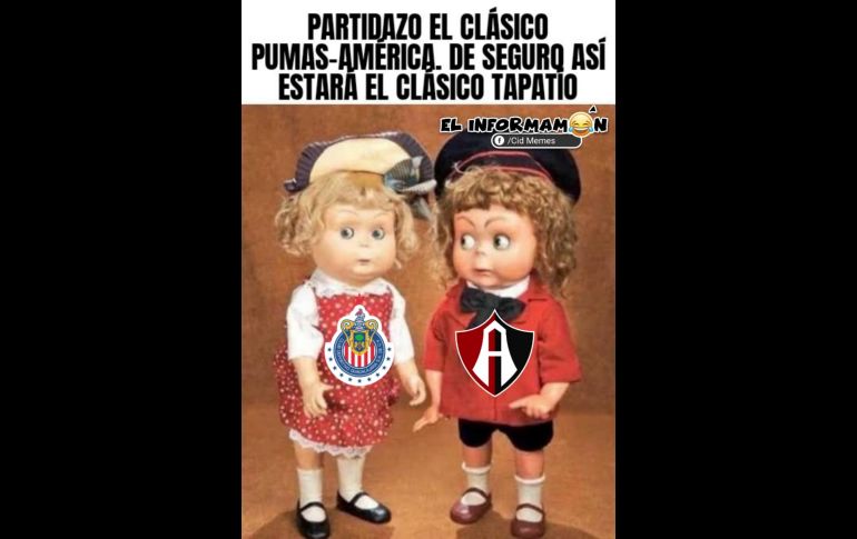 Los memes del Clásico Tapatío: tunden al Atlas y al árbitro Rojas