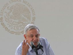 López Obrador realiza una gira de trabajo por Zacatecas. NTX / ARCHIVO