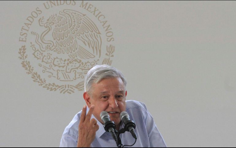López Obrador realiza una gira de trabajo por Zacatecas. NTX / ARCHIVO