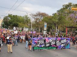En Guadalajara se llevarán a cabo distintas movilizaciones como marchas, charlas y concentraciones, para conmemorar este día y visibilizar los obstáculos a los cuales deben enfrentar las mujeres. EL INFORMADOR / ARCHIVO
